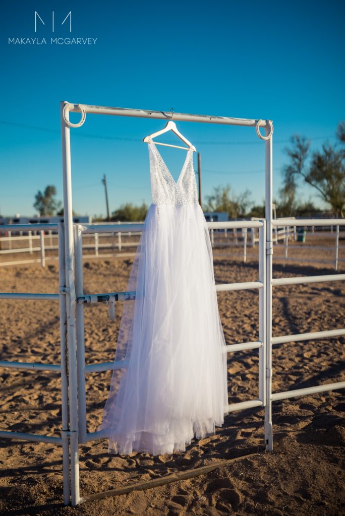 the perfect wedding dress for riding horses